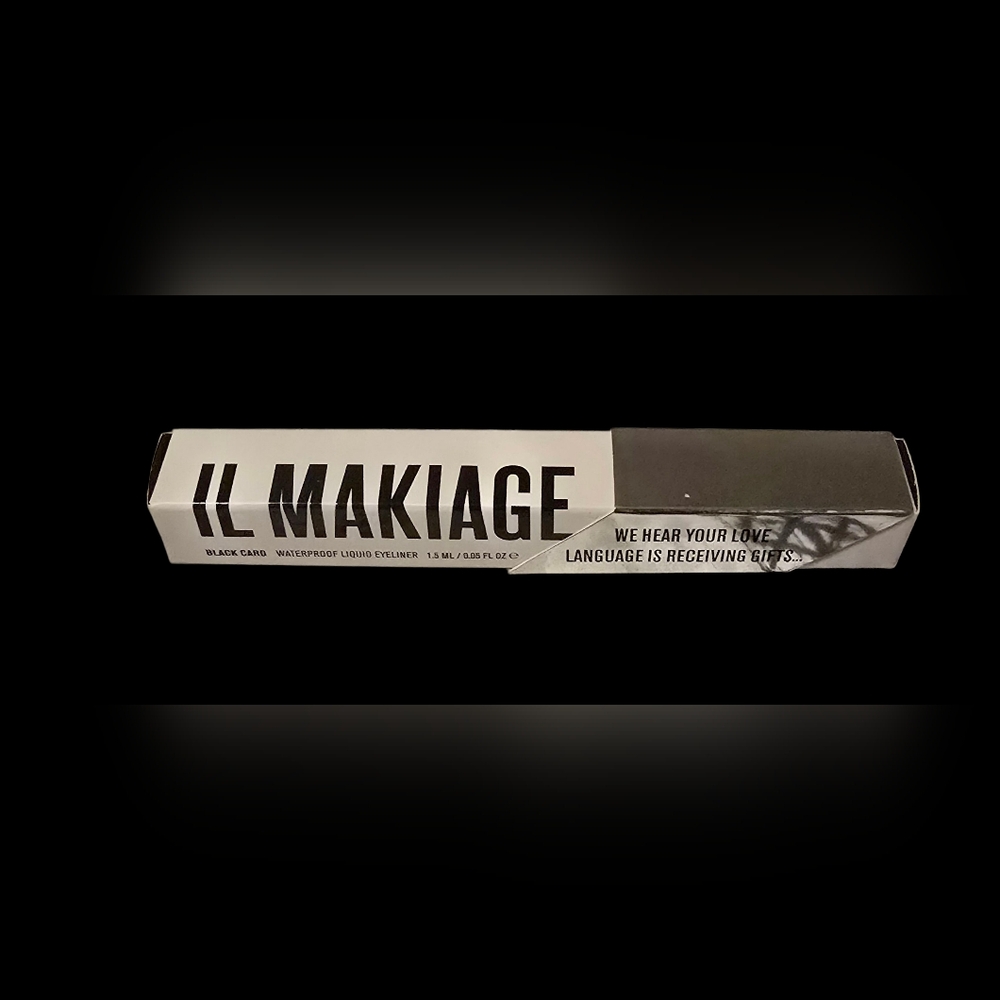 IL MAKIAGE Precision Liquid Eyeliner in Black, Full Size 1.5ml, NIB